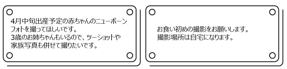 依頼内容 依頼内容